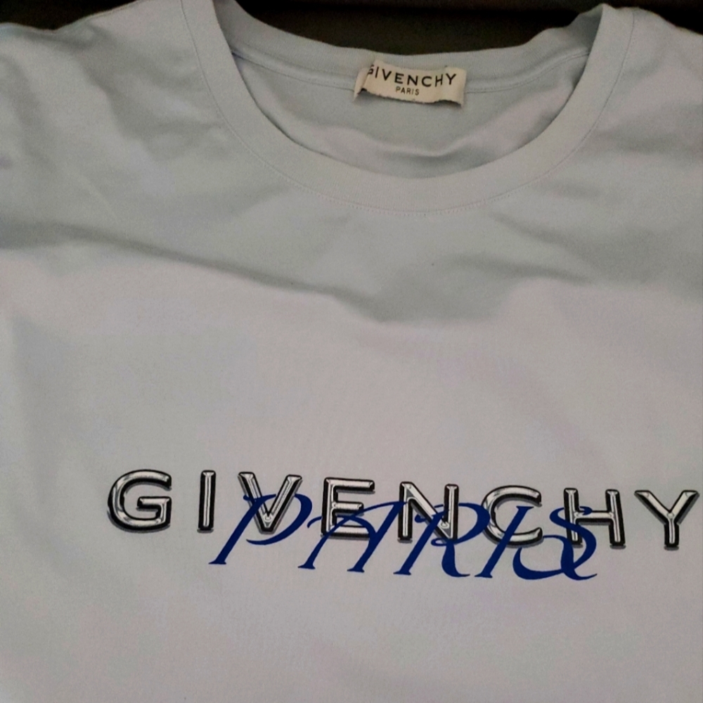 Men Light Blue Givenchy Shirt
